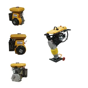 GX160 Gasoline Engine Hydraulic Vibrating Rammer Jumping Tamping Machine RM80 compactors rammers tamping rammer