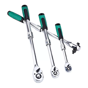 Llave de torsión de engranaje flexible reversible de liberación rápida de 72 dientes, llave de trinquete extensible de 1/<span class=keywords><strong>4</strong></span> "<span class=keywords><strong>3</strong></span>/8", llave de vaso de 1/2 pulgadas - Product Image 2