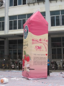 Hot Sale Inflatable Milk Carton for outdoor commercial sale advertising events - Product Image 2