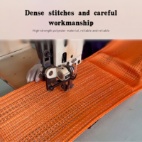 1 t 2t 3t 4t 5t 6t 8t 10t 12t kaldırma Polyester yumuşak sonsuz yuvarlak sapan şerit düz desen Web Sling 1 Ton kaldırma kapasitesi