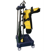Table d'opération manuelle BT-ROQ en acier pour hôpital, support de jambe en litotomie, support de jambe de type botte, certifié CE
