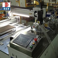 Système d'époxy LED de haute précision contrôlé par CNC PLC, machine de dosage industrielle de colle AB et de dosage en deux parties avec pompe et roulement