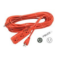 Cable de Alimentación SJT-1 12AWG 100m/Rollo, Cable Eléctrico de PVC 300V