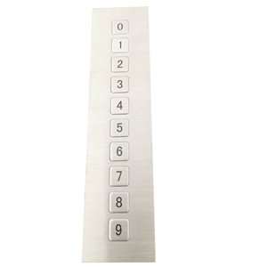 Industria de acero inoxidable duradero ascensor hogar exterior control de acceso equipo teclado - Product Image 1