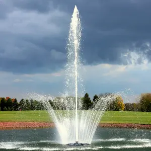 Alta qualidade ao ar livre luxo água recurso lago pequeno dança musical flutuante lagoa fonte