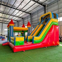 Vente Flash : Château Gonflable Commercial d'Extérieur avec Toboggan – Prix Usine Imbattable