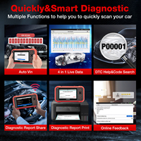 Herramienta de diagnóstico original Launch CRP123E PLUS, escáner OBD2 de sistema completo, escáner automotriz, 3 reinicios con 2 años de actualización gratuita