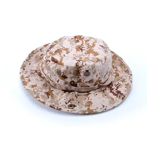 太阳帽布尼帽3d刺绣鸭棕色迷彩帽战术帽迷彩战术装备训练