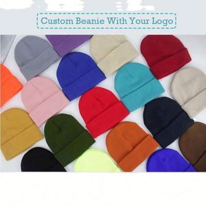 หมวกไหมพรมฤดูหนาว 2024 สไตล์ใหม่ ยูนิเซ็กซ์ ปักโลโก้ได้ตามสั่ง ระบายอากาศได้ดี กันน้ำ เหมาะสำหรับไปเที่ยวทะเล ทำจากอะคริลิก 100% ปรับขนาดได้ - Product Image 2