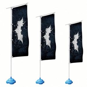 Wholesale Polyester Nabori <b>Flag</b> Stand Akaza Sektion Japanese Style Boutique Affusion <b>Flag</b> 180x60cm Custom Nobori <b>Flags</b> - Product Image 3