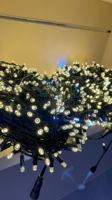 Guirlande lumineuse LED de 10 m, 100 pièces, pour extérieur, décorative, pour festival, guirlande lumineuse personnalisée