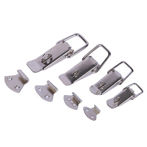 <b>Chrome</b> Plated Duckbill Buckle <b>Box</b> Lock L106 L104 L102 L002 Keyless Furniture Lock For Doors Windows Drawers Cabinets Boxes - Product Image 5
