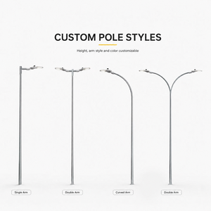 Postes <span class=keywords><strong>de</strong></span> Metal para <span class=keywords><strong>Luz</strong></span> <span class=keywords><strong>de</strong></span> Calle Octogonales <span class=keywords><strong>de</strong></span> Acero Galvanizado en Caliente Tx Solar <span class=keywords><strong>de</strong></span> Alto Rendimiento 3m 4m 5m 6m - Product Image 2
