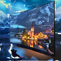 Pantalla LED para Exteriores de Alto Brillo IP20 P1.86 Antideslumbrante con CMS Integrado, Pantalla Digital Grande para Eventos
