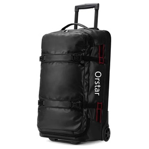 Personalizzato 60L impermeabile Soft Roller bagaglio da campeggio <span class=keywords><strong>borsone</strong></span> con <span class=keywords><strong>ruote</strong></span> carrello sportivo Rolling Gym <span class=keywords><strong>borsone</strong></span> da <span class=keywords><strong>viaggio</strong></span> con <span class=keywords><strong>ruote</strong></span> - Product Image 2