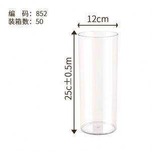 Vase en verre créatif nordique, cylindre décoratif, centre de table, petit vase miniature de luxe en verre blanc pour plantes d'intérieur et d'extérieur - Product Image 6