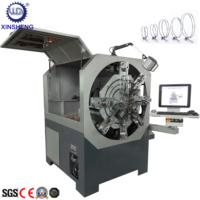 Machine de formage et de pliage universelle CNC sans came à 12 axes pour colliers de serrage en acier, directement de l'usine, pour diamètres de fil. 0,4-2,8 mm