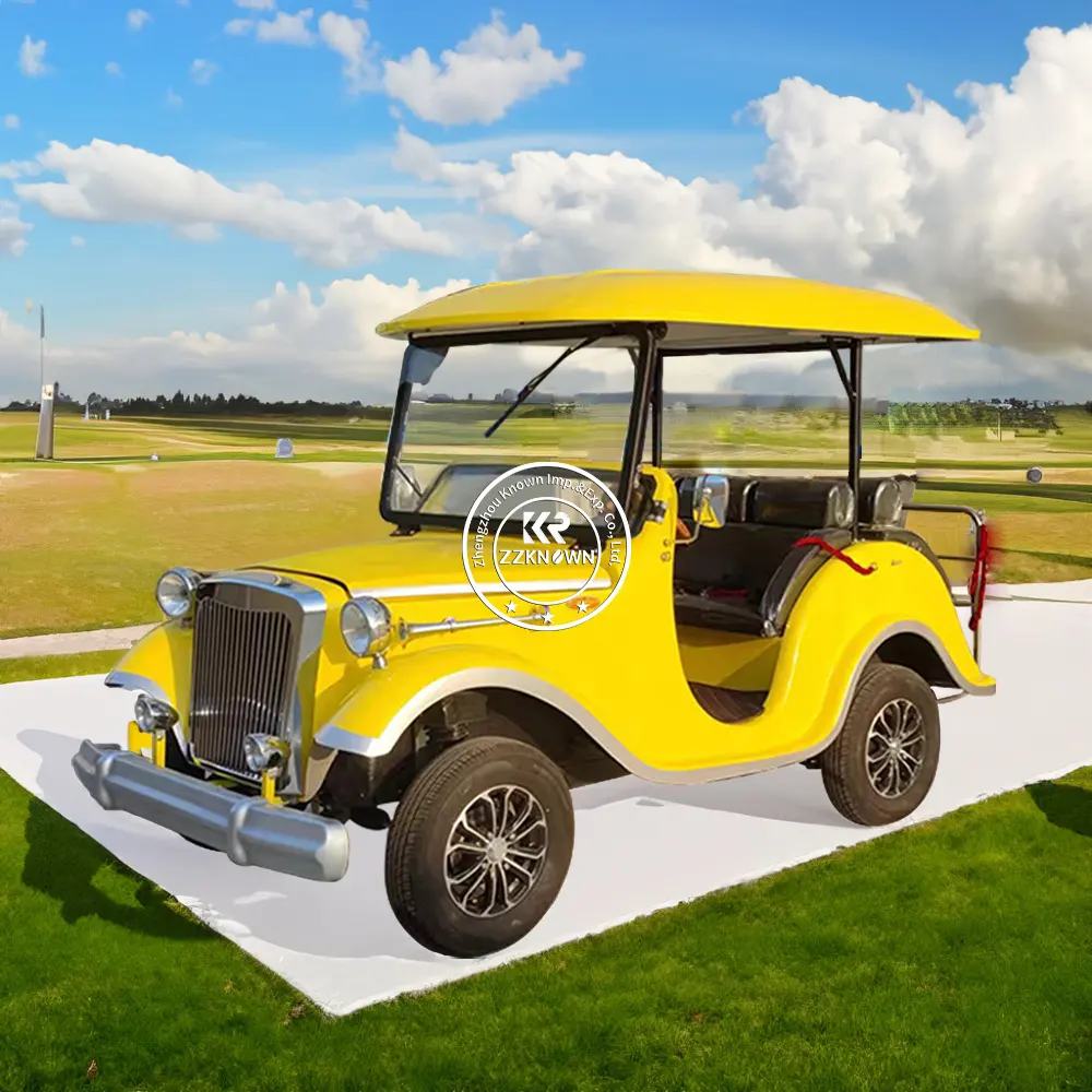 CE approvato a basso prezzo elettrico Golf Cart per la vendita batteria al litio auto d'epoca e carrelli Golf Cart