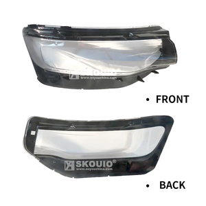 SKOUIO-Z9 per faro auto copriobiettivo in vetro per <span class=keywords><strong>Jeep</strong></span> Wagoneer 2023-2025 copri fari trasparenti - Product Image 2