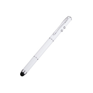 <span class=keywords><strong>4</strong></span> en 1 grabado láser multifunción stylus táctil herramienta de luz led de bola de metal de la pluma - Product Image 6