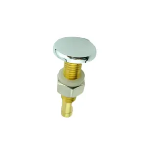 Whirlpool bathtub Brass body air jet loom with Chrome-plated brass Air flow nozzle