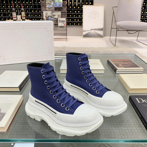 Nouvelles Bottes Cheville en Toile Mqqueem de Luxe Respirantes et Tendance 2026 – Chaussures Décontractées Unisexe de Créateur pour la Marche - Product Image 6