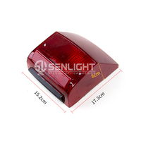 Pièces de feu arrière de moto pour Vespa Vespa Px125 Px150 Px200 Vsx Vnx Scooter Système d'éclairage Accessoires