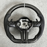 Volant sport en fibre de carbone pour BMW F01 F30 F10 F11 F20 F21 F25 F31 F34 F32 F33 F36 F22 F23 F46 F35 F80 F36 E90 M3 M5