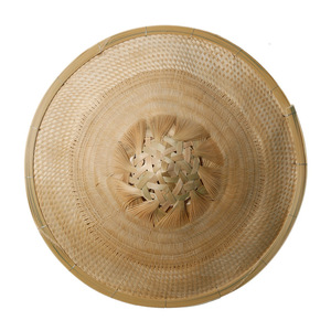 Sombrero Cónico <span class=keywords><strong>de</strong></span> Bambú Carbonizado Hecho a Mano, Accesorios para Danza Oriental y Escenario, Decoración <span class=keywords><strong>de</strong></span> Pared Estilo Zen Wabi-sabi para Hotel - Product Image 5