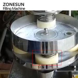 Máquina de Enchimento de Grânulos Semiautomática de Cabeça Única ZONESUN ZS-FM30C com Dosagem por Copo - Product Image 3