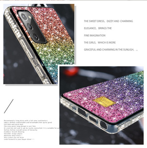 Ốp lưng điện thoại kim cương lấp lánh sang trọng cho Samsung <span class=keywords><strong>Galaxy</strong></span> S24 S23 S22 S20 FE S10 S21 <span class=keywords><strong>Note</strong></span> 20 Ultra 10 Plus A51 A31 A52 A72 - Product Image 3