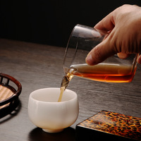 Tasse à thé en porcelaine Ice Jade, céramique chinoise émaillée blanche, tasse de maître, tasse de dégustation Kung Fu, 5 formes