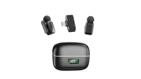 Nouveau microphone cravate sans fil 2,4 G à condensateur mini Type-C SX35 avec garantie d'un an pour vidéo sur smartphone