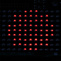 Carte matricielle LED compatible avec PI Lite/126 LED, incluant une puce unique pour Raspberry Pi