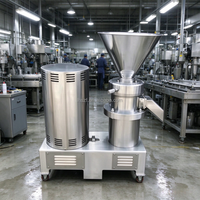 Broyeur colloïdal commercial haute performance à fonctionnement stable pour la production de beurre de noix, de pâte de viande et de pâte d'os pour lignes de production alimentaire