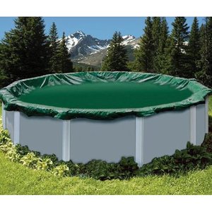 Couverture d'hiver solide Ultimate 180g/m2 pour <span class=keywords><strong>piscine</strong></span> hors sol à cadre en fibre de verre de luxe solide avec corde en acier et jardins de verrouillage de <span class=keywords><strong>fixation</strong></span> - Product Image 3