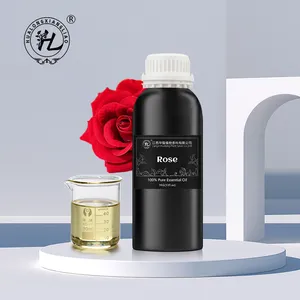 Hl-bulk Red Rosa chinensis Oil Supplier, grosir 1Kg Pure Organic China Rose Essential Oil 100% Natural untuk rambut kulit wajah