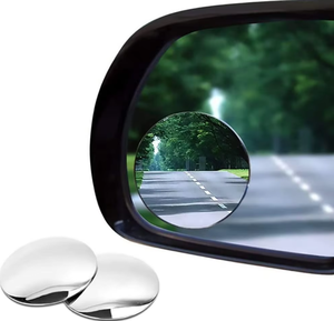 2 Inch Round Raised Side <b>Car</b> Rearview <b>Mirror</b> Assist Blind Spot with <b>Car</b> Rear View Mirros - Product Image 3