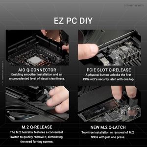 Tarjeta Madre ASUS ROG Crosshair X870E Dark Hero ATX, AMD AM5, DDR5, PCIe 5.0, para Juegos - Product Image 5