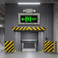 Lampe de signalisation d'urgence LED antidéflagrante pour marché vietnamien, en alliage d'aluminium, 1W, avec batterie de secours Ni-Cd, éclairage d'évacuation de sécurité incendie