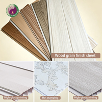 Plafonds en PVC décoratifs pour restaurants de marque chinoise, aspect élégant, personnalisés, légers, panneaux de plafond en PVC de 20 cm