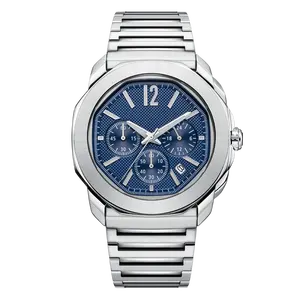 Men'S Luminous Calendar Multifunctional Waterproof Custom Logo Watch Dial Montre Luxe Sans Marque Business Style Class Watch