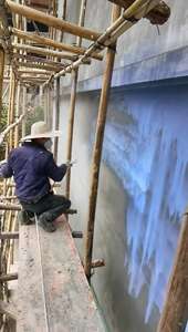 Pintura Acrílica <span class=keywords><strong>para</strong></span> Exteriores QIANG WEI, Imprimación Blanca a Base de Agua <span class=keywords><strong>para</strong></span> <span class=keywords><strong>Paredes</strong></span> Exteriores, Revestimiento Líquido en Aerosol - Product Image 3