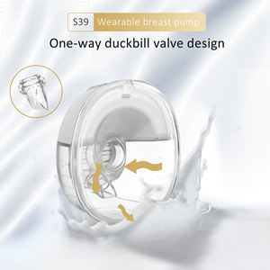 2025 Verbesserte LED-Anzeige S39 Elektrische Milch pumpe Silikon Geräuscharme tragbare Milch pumpe - Product Image 6