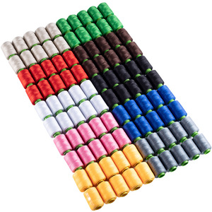 Nhà Máy Bán Hàng Trực Tiếp Cổ Phiếu May Chủ Đề Polyester Sợi Nhà Máy May Chủ Đề Nhiều Màu Sắc Đường May Cho Quần Áo - Product Image 5