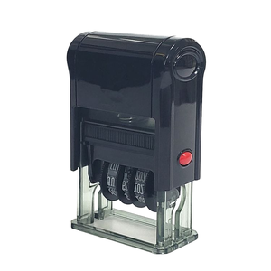 Adjustable Date <strong>Stamp</strong> Coding Machine Handheld Plastic Manual Ink <strong>Return</strong> <strong>Stamp</strong> for Office Use - Product Image 1