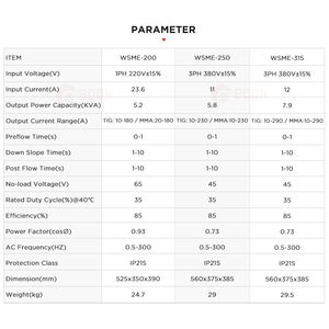 EDON WSME <span class=keywords><strong>200</strong></span>/250/315 PULSE <span class=keywords><strong>AC</strong></span> <span class=keywords><strong>DC</strong></span> machine à souder <span class=keywords><strong>tig</strong></span> professionnelle soudeuse <span class=keywords><strong>TIG</strong></span> - Product Image 5