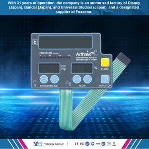 4x4マトリックスアレイ16キー膜スイッチキーパッド耐久性のあるキーボード産業用コントロール & エレクトロニクス - Product Image 3