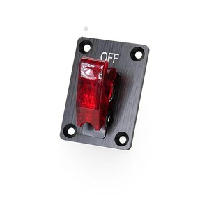 Interrupteur à bascule combiné Sirui 12V 20A, panneau en aluminium pour modification automobile - Product Image 3