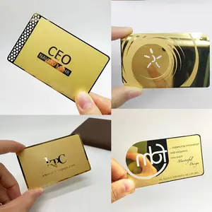 Индивидуальный личный логотип прочная карта из нержавеющей стали и металлическая визитная карточка